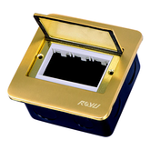 Royu RWF60 Square Floor Receptacle Window Opening, Fixture (Wide) | Royu by KHM Megatools Corp.